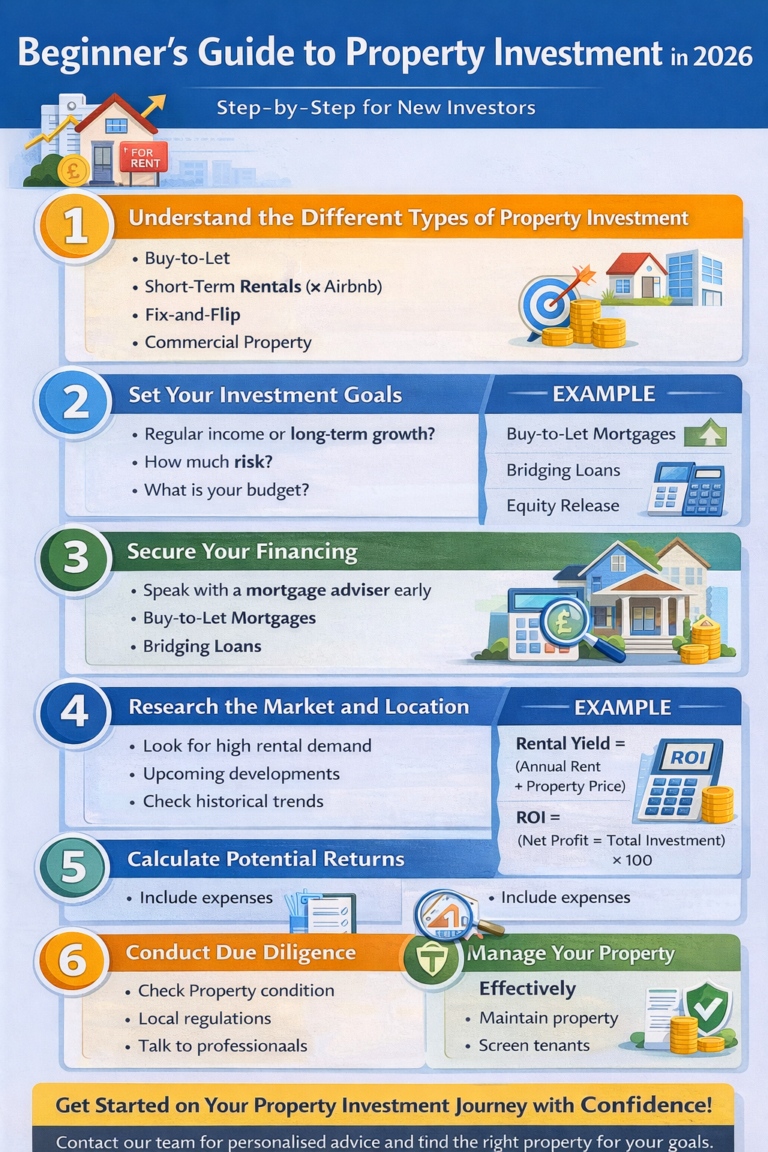 Beginner’s Guide to Property Investment in 2026 – Step-by-Step